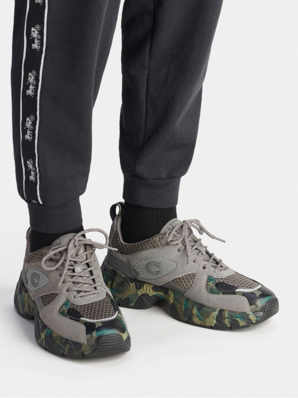 Coach Tech Runner With Camo Print - Picture 3 of 5